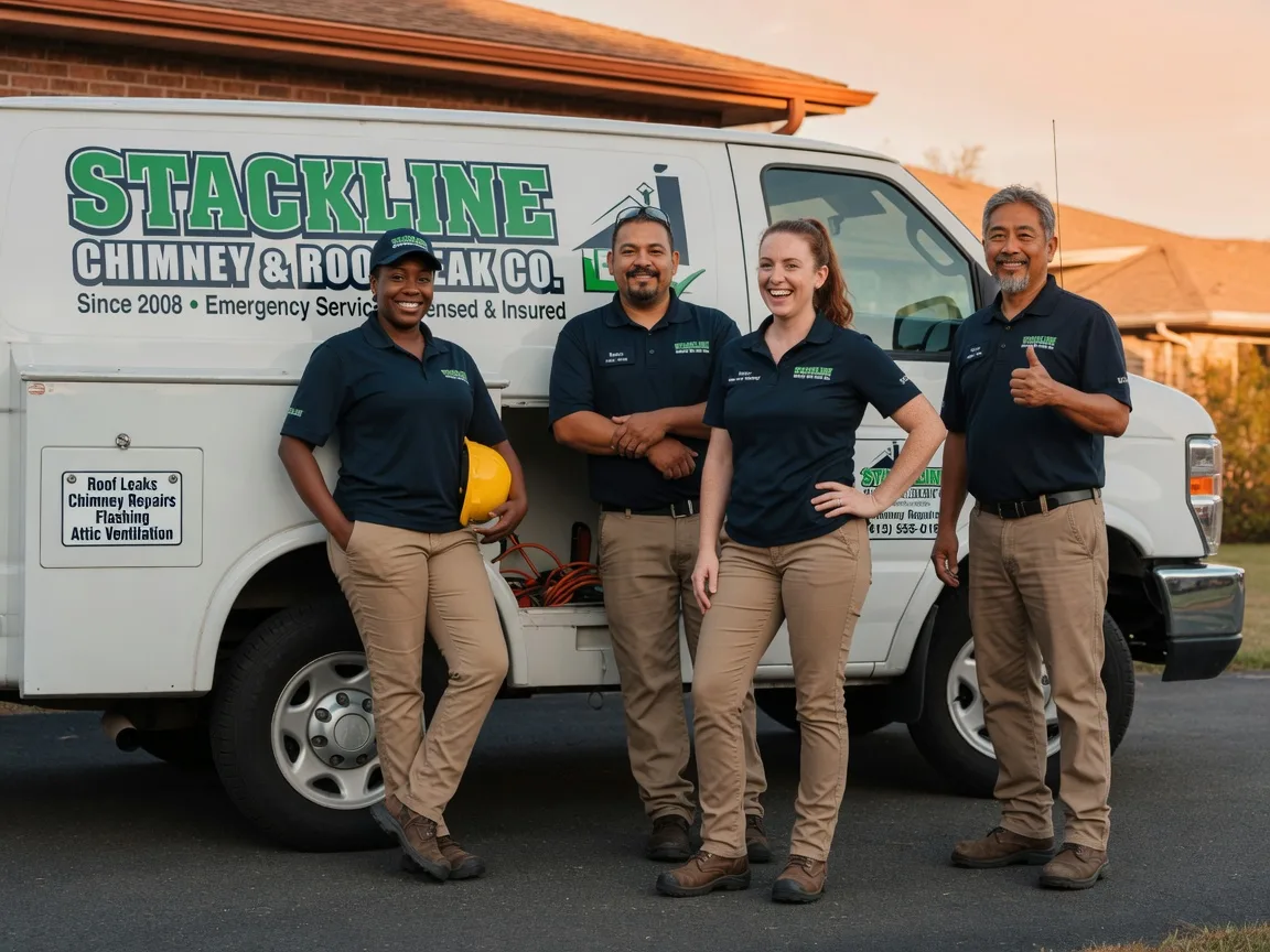 Chimney flashing repair company in North Zulch, TX
